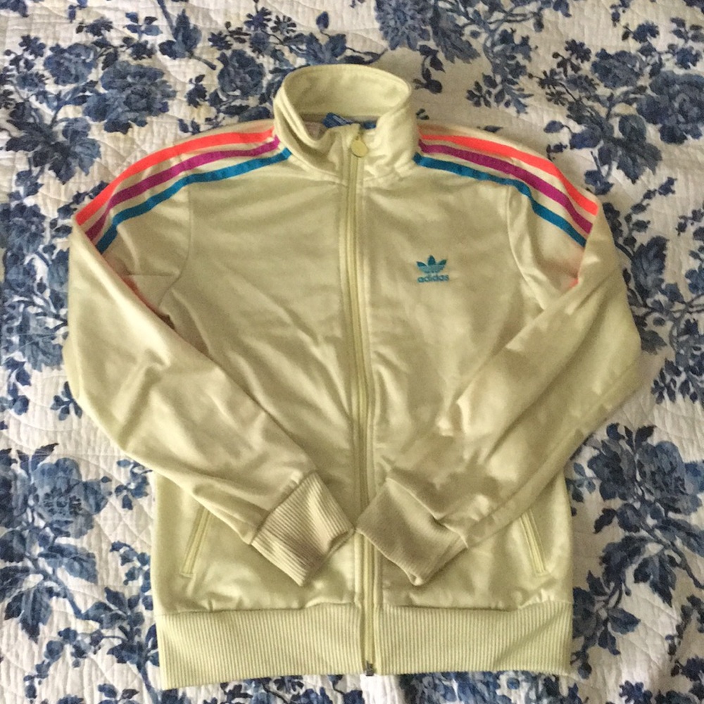 Vintage Unisex Adidas Zip-Up Track Sweatshirt